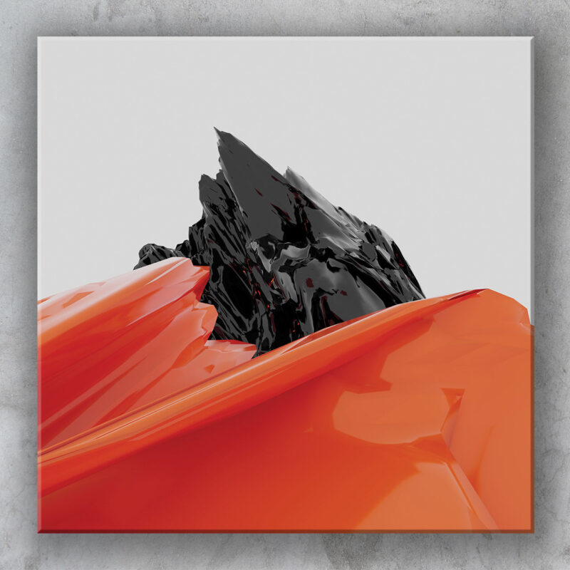 <strong>Dimension:</strong> 90 x 90 cm <strong>Technique:</strong> CGI, print on canvas <strong>Edition:</strong> unique <strong>Status:</strong> available