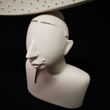 <strong>Dimension: </strong>60 x 30 x 65 cm / dim. variable <strong>Technique:</strong> ceramic clay / thermal treatment 1200 C <strong>Edition:</strong> unique <strong>Status:</strong> available