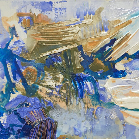 <strong>Dimension:</strong> 100 x 120 cm <strong>Technique:</strong> acrylic, copolymer paste on canvas <strong>Edition:</strong> unique <strong>Status:</strong> available
