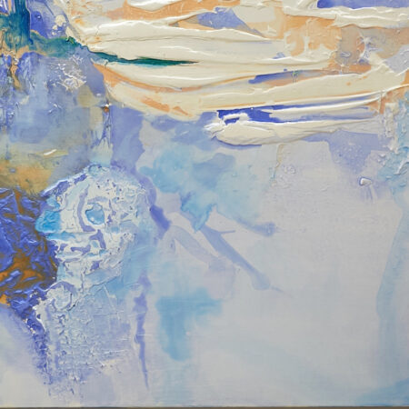 <strong>Dimension:</strong> 100 x 120 cm <strong>Technique:</strong> acrylic, copolymer paste on canvas <strong>Edition:</strong> unique <strong>Status:</strong> available