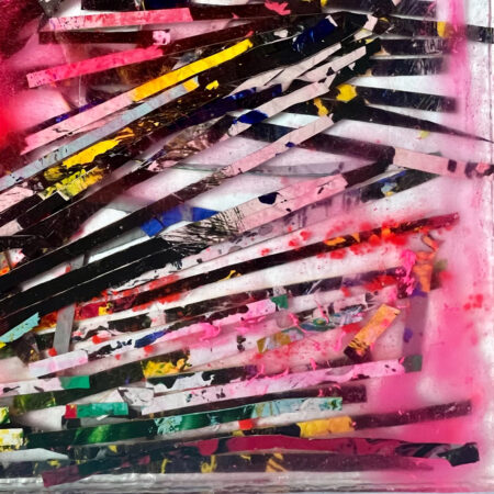 <strong>Dimension:</strong> 40 x 40 x 4 cm <strong>Technique:</strong> acrylic, resin <strong>Edition:</strong> unique <strong>Status:</strong> available