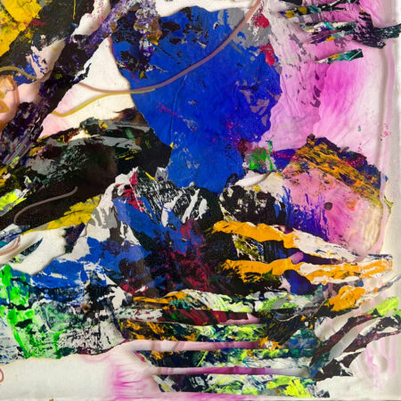 <strong>Dimension:</strong> 40 x 40 x 4 cm <strong>Technique:</strong> acrylic, resin <strong>Edition:</strong> unique <strong>Status:</strong> sold