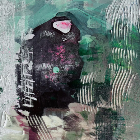 <strong>Dimension:</strong> 90 x 70 cm <strong>Technique:</strong> acrylic, resin, modeling paste on canvas <strong>Edition:</strong> unique <strong>Status:</strong> available