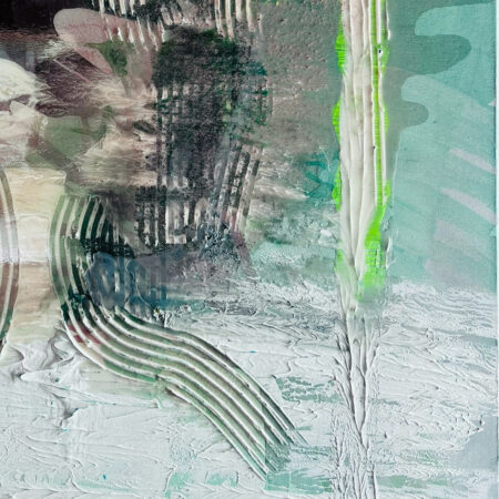 <strong>Dimension:</strong> 90 x 70 cm <strong>Technique:</strong> acrylic, resin, modeling paste on canvas <strong>Edition:</strong> unique <strong>Status:</strong> available